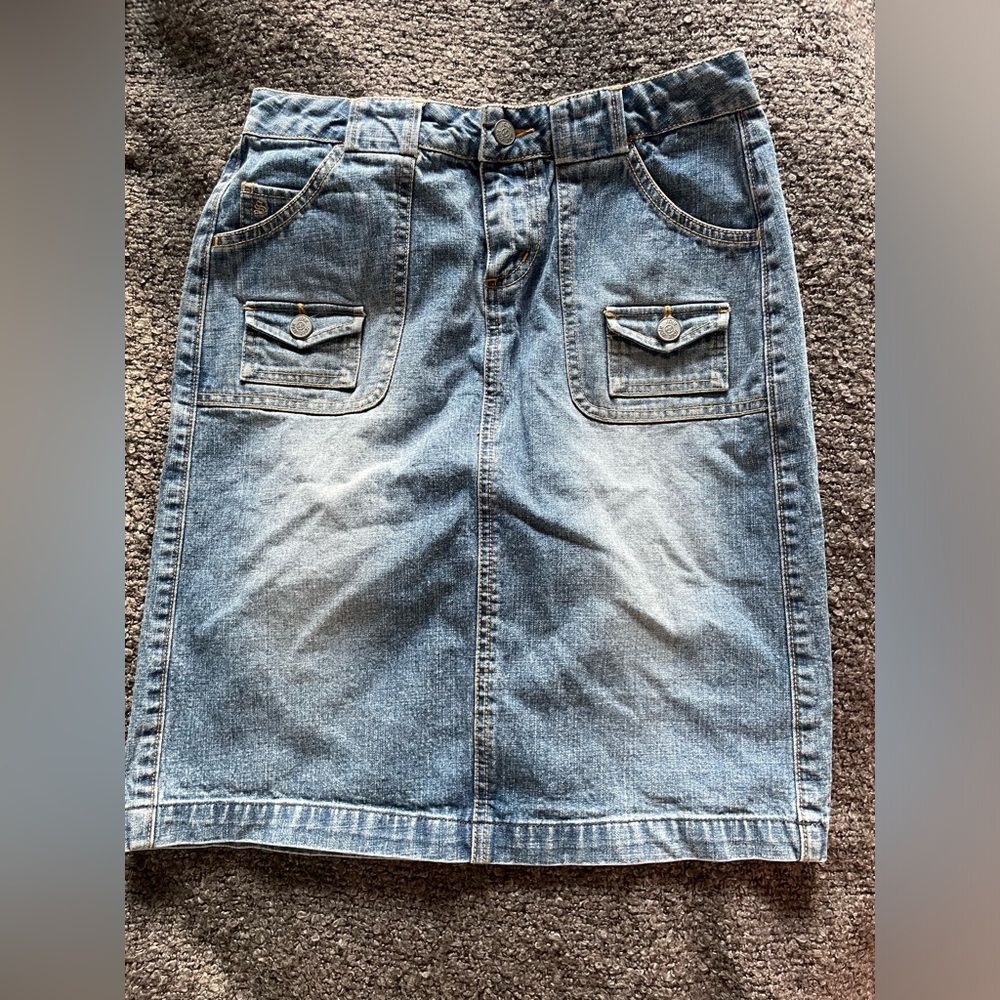 VINTAGE Denim Skirt